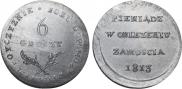 6 groszy 1813 year