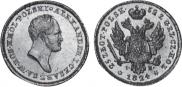 25 złotych 1824 year