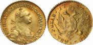 2 roubles 1766 year