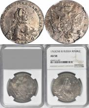 1 rouble 1763 year