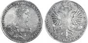 1 rouble 1727 year