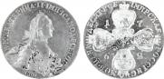 10 roubles 1762 year