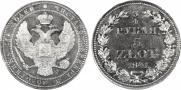 3/4 roubles - 5 złotych 1841 year