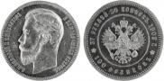 37,5 рублей - 100 франков 1902 года