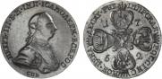10 roubles 1762 year