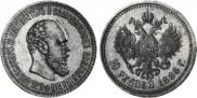 10 roubles 1886 year