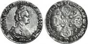 5 roubles 1782 year