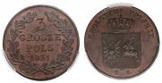 3 гроша 1831 года
