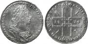 1 rouble 1724 year