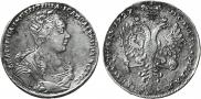 1 рубль 1727 года
