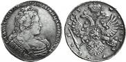 1 rouble 1733 year