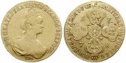 10 roubles 1778 year