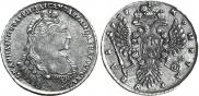 1 rouble 1737 year