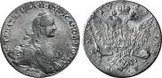 1 rouble 1768 year