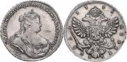 1 rouble 1738 year