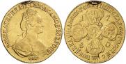 10 roubles 1780 year