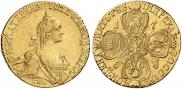 5 roubles 1768 year