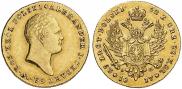 25 złotych 1817 year