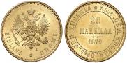 20 марок 1879 года
