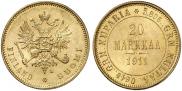 20 markkaa 1911 year