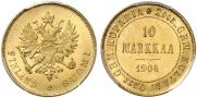 10 марок 1904 года