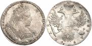 1 rouble 1731 year