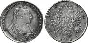 1 rouble 1734 year