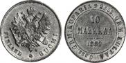 10 markkaa 1882 year