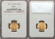 10 markkaa 1881 year
