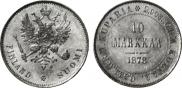 10 markkaa 1878 year