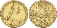 10 roubles 1764 year