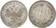 1 рубль 1876 года