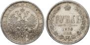 1 rouble 1880 year