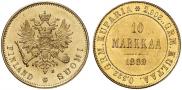 10 markkaa 1882 year