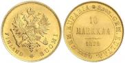 10 markkaa 1879 year