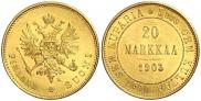 20 markkaa 1903 year