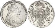 1 рубль 1735 года