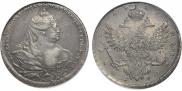 1 rouble 1737 year