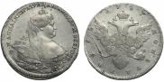 1 rouble 1737 year