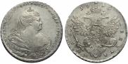 1 рубль 1739 года