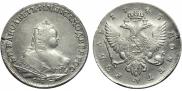 1 rouble 1745 year