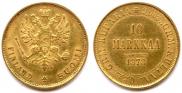 10 markkaa 1878 year