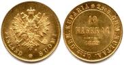 10 markkaa 1882 year
