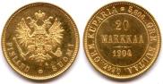 20 марок 1904 года