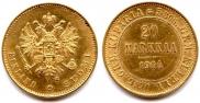20 марок 1904 года
