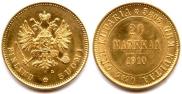 20 марок 1910 года