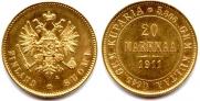 20 markkaa 1911 year