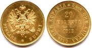 20 markkaa 1912 year