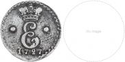 1 grosz 1727 year