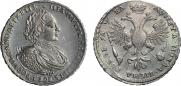 1 rouble 1721 year